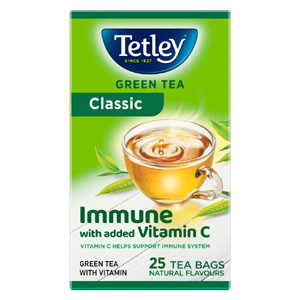 TETLEY GREEN TEA IMMUNE WITH ADDED VITAMIN C _CLASSIC