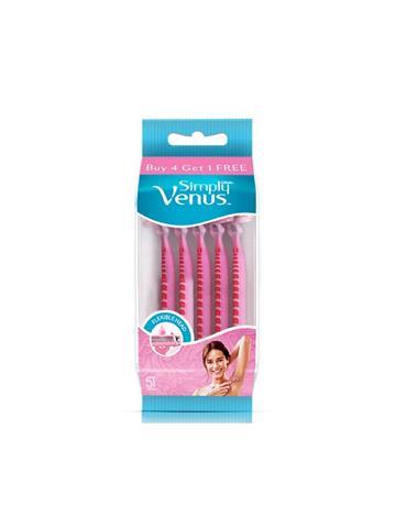 GILLETTE SIMPLY VENUS BUY 4 GET 1 FREE