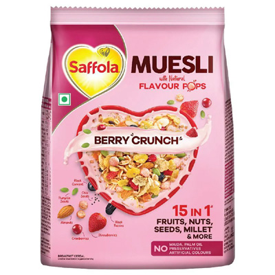SAFFOLA MUESLI BERRY CRUNCH