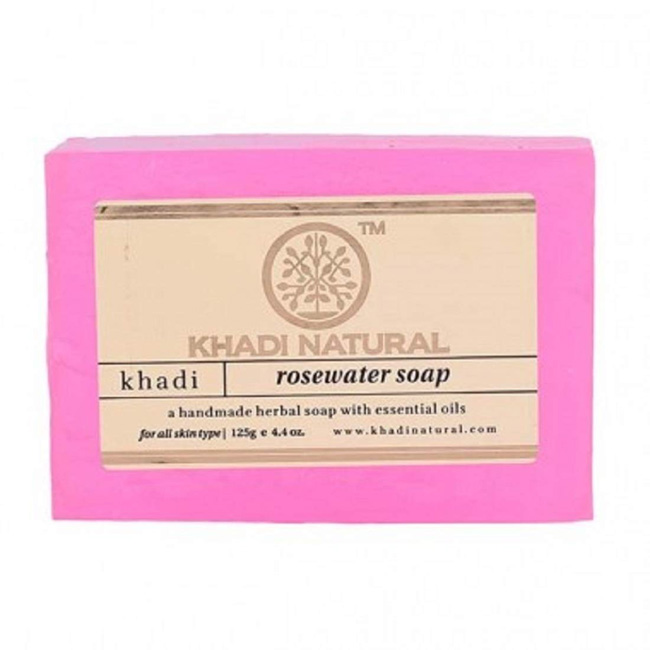 KHADI NATURAL ROSE WATER SOAP