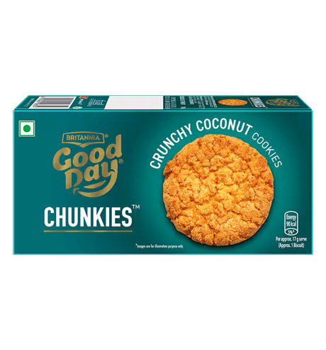 GOOD DAY CHUNKIES TROPICAL COCONUT COOKIES