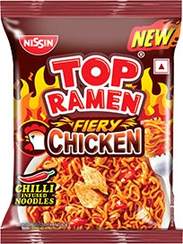 TOP RAMEN FIERY CHICKEN NOODLES