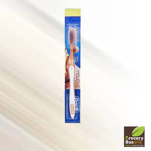 ORAL B SHINY CLEAN CLOVE SOFT TOOTH BRUSH