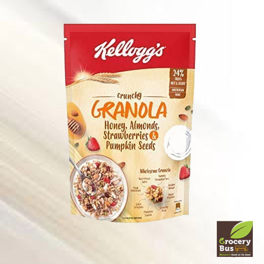 KELLOGGS MUESLI GRANOLA HONEY ALMOND 