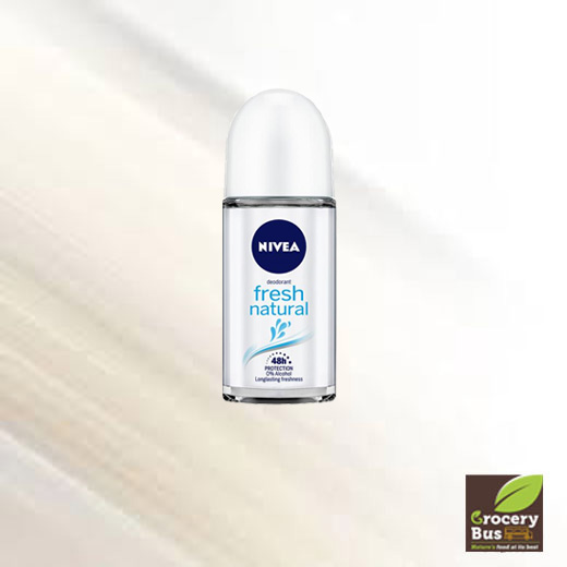 NIVEA FRESH NATURAL DEODORANT ROLL ON 