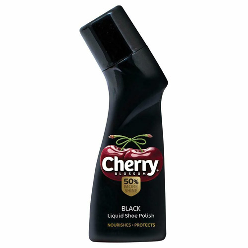 CHERRY BLACK LIQUID SHOE POLISH 