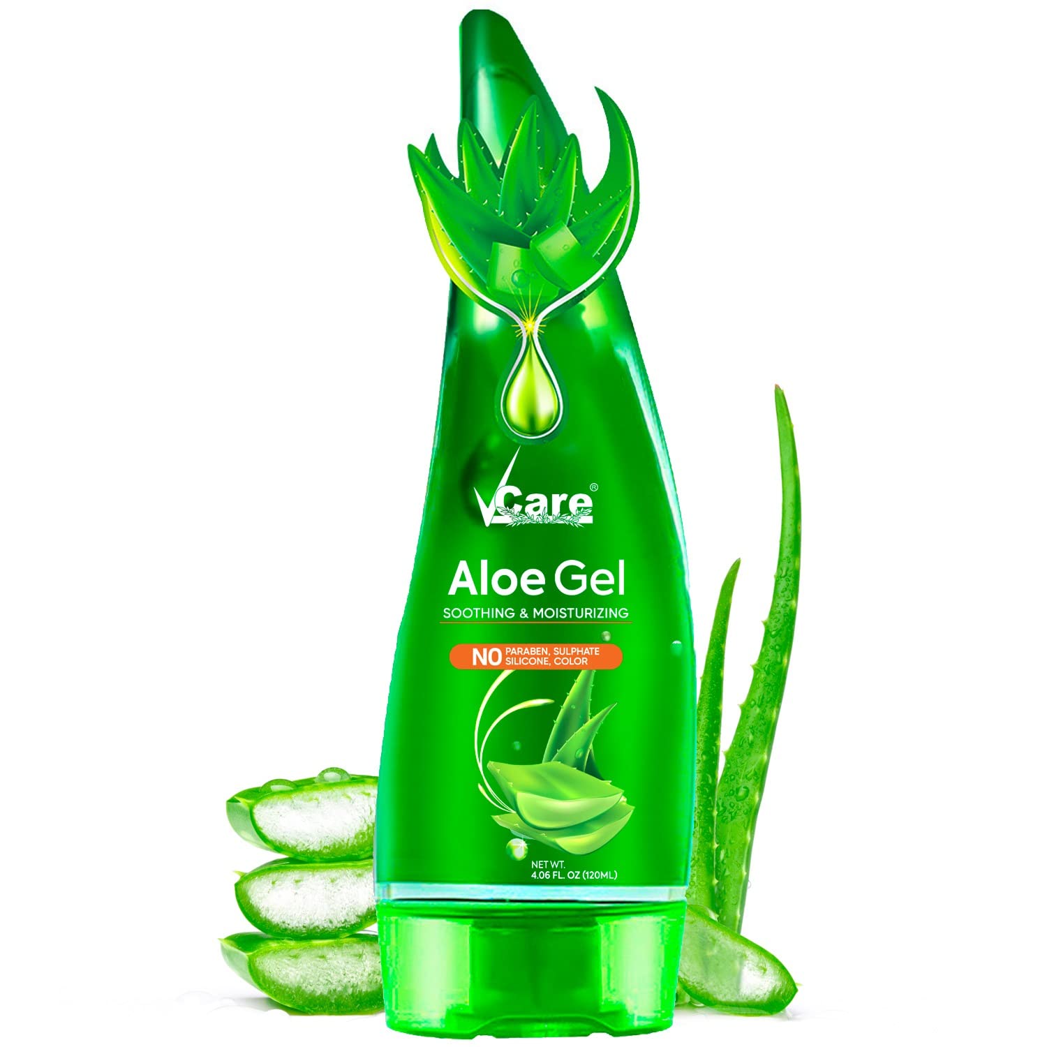 VCARE ALOE GEL SOOTHING  & MOISTURIZING