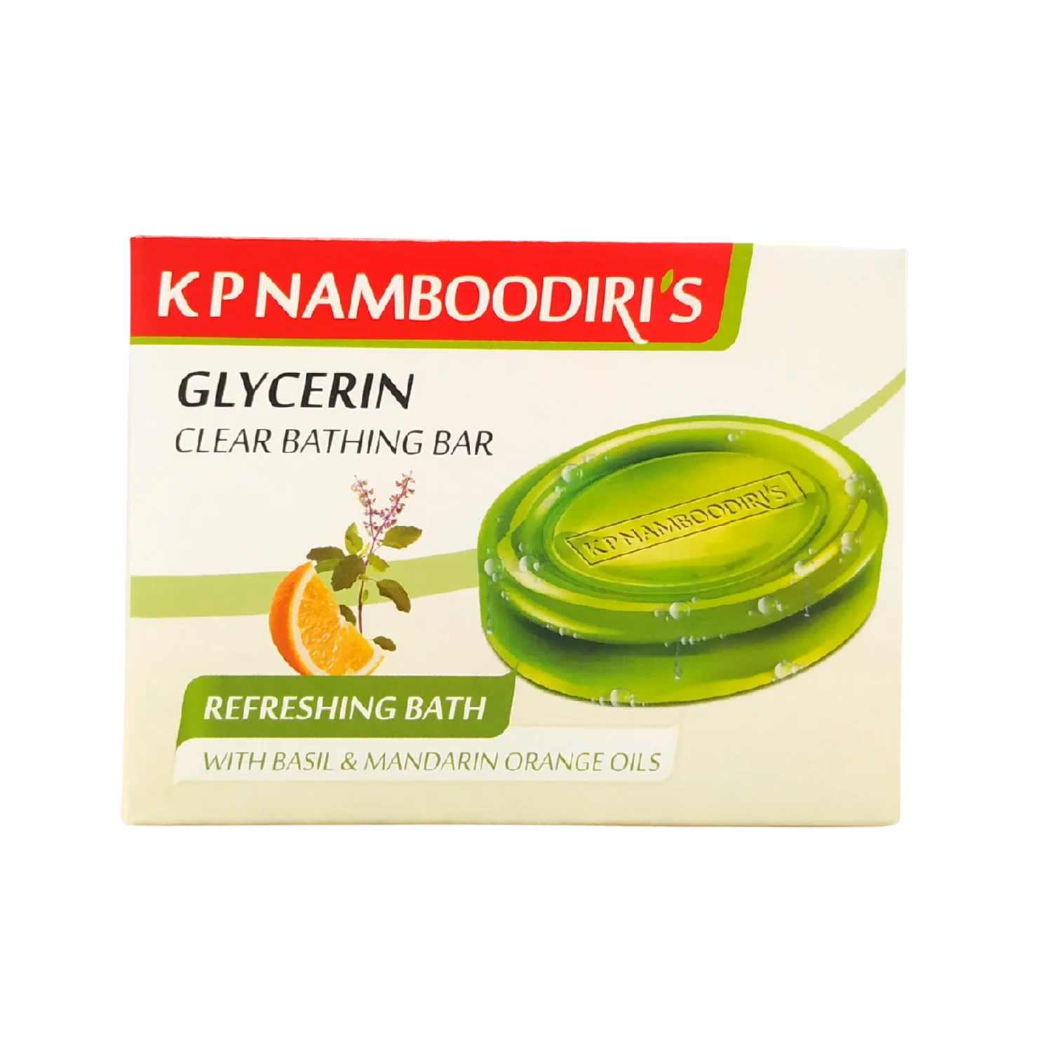 KP NAMBOODIRIS GLYCERIN REFRESHING BATHING BAR 