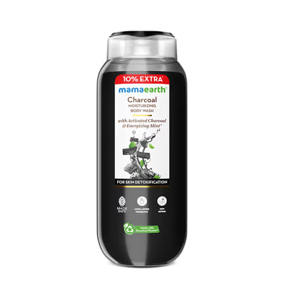 MAMA EARTH CHARCOAL BODY WASH 