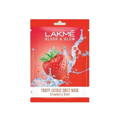 LAKME BLUSH & GLOW STRAWBERRY BLAST FACIAL MASK
