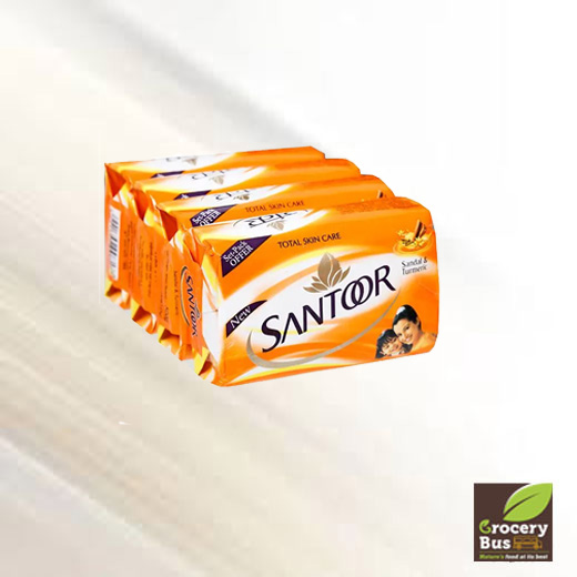 SANTOOR SANDAL SOAP SET
