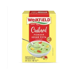 WEIKFIELD CUSTARD POWDER KESAR PISTA FLAVOUR