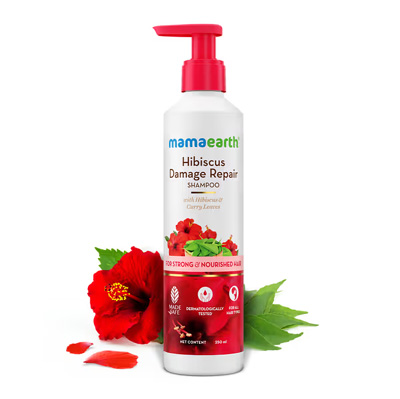 MAMA EARTH HIBISCUS DAMAGE REPAIR SHAMPOO