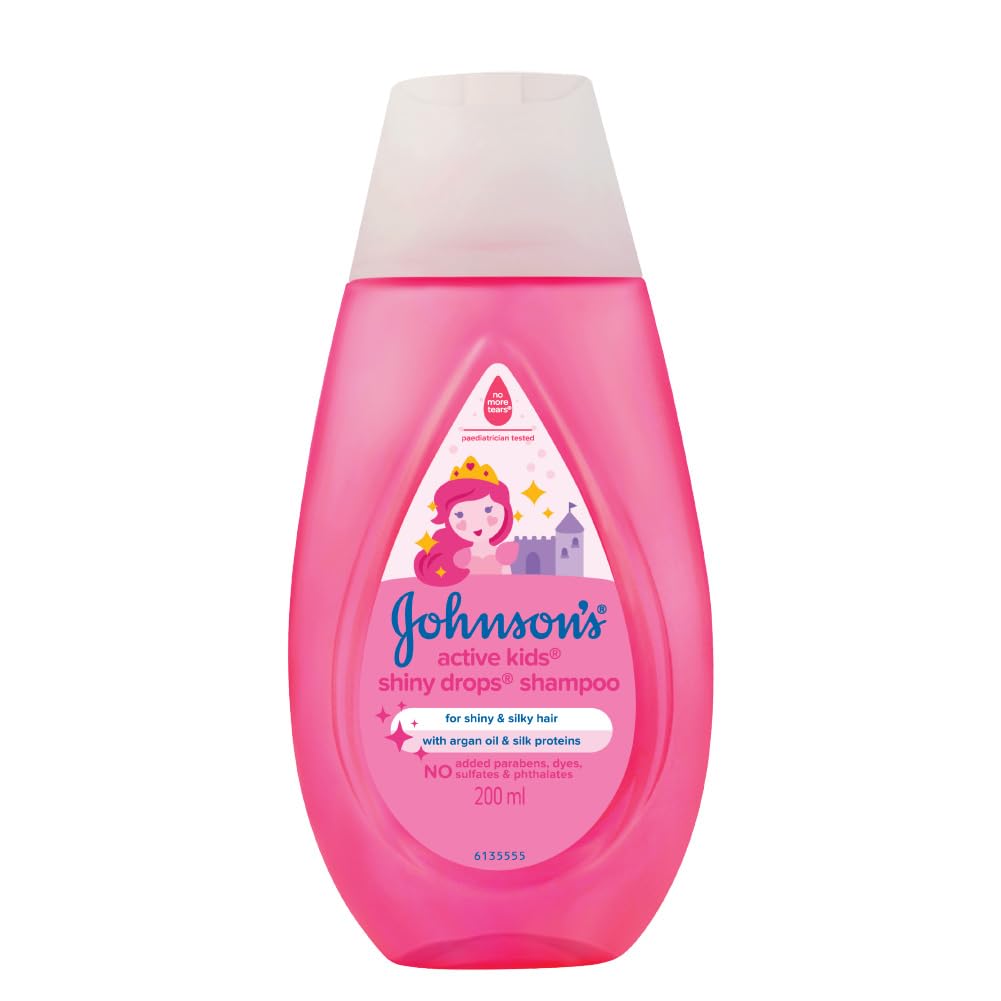 JOHNSONS ACTIVE KIDS SHINY DROPS SHAMPOO 