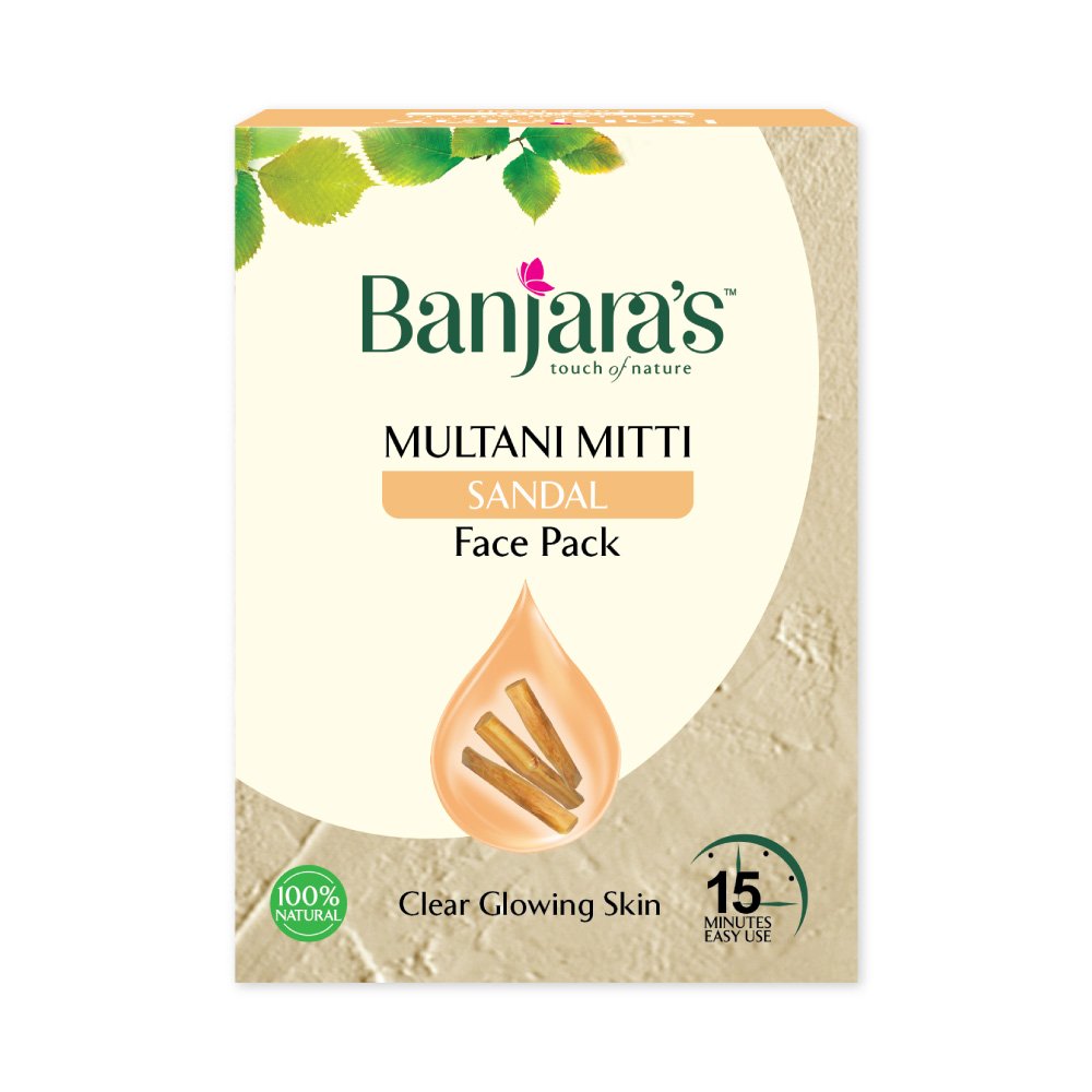 BANJARAS MULTANI MITTI SANDAL FACE PACK