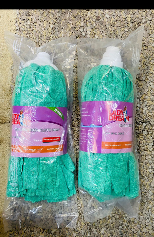 MICROFIBER CLOTH MOP SET